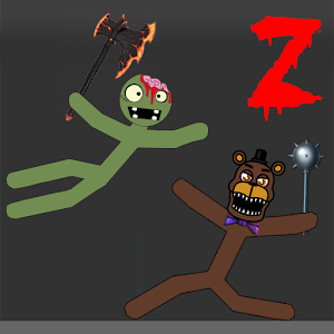 Stickman Warriors Zombie FnaF For PC