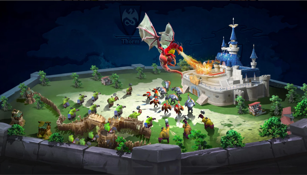 Sky Kingdoms Dragon War For PC